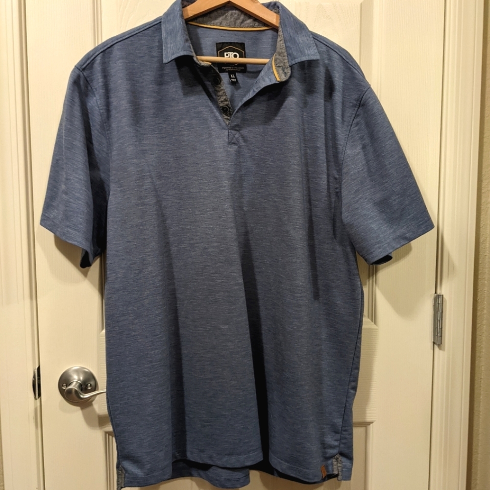 Men's PTO Polo - Blue - Size XL